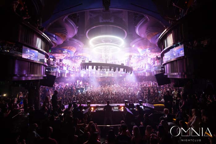 The DJ Booth at Omnia