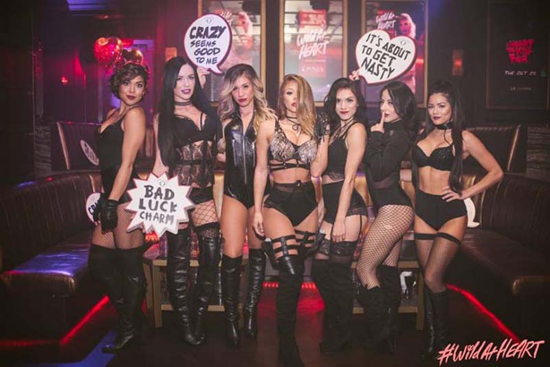 Cocktail Waitresses At Heart Of Omnia