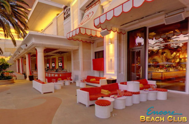 The Ultimate Guide To Encore Beach Club Vegas Primer A Photo Showing The Dj Tables At Encore Beach Club