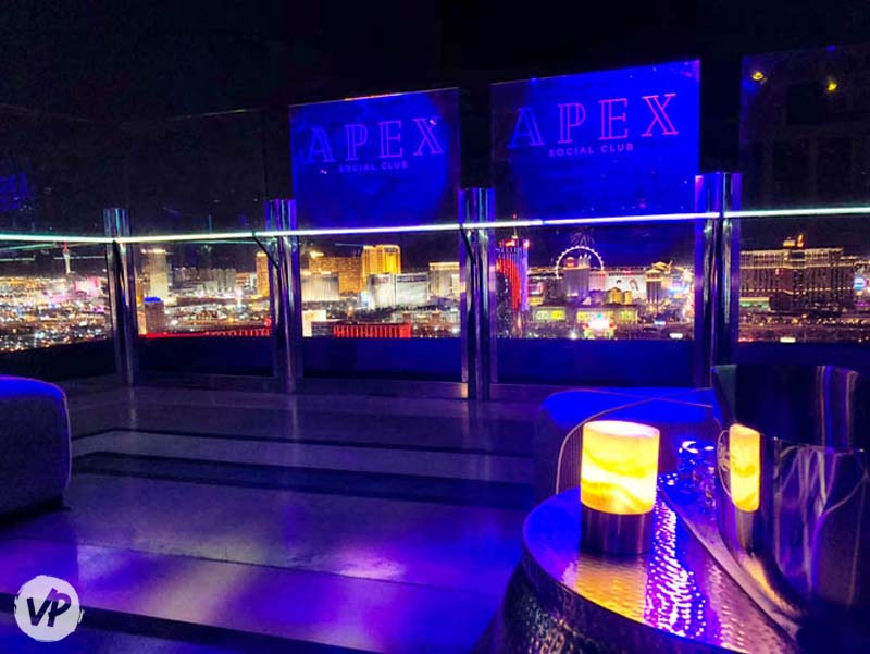 View of Las Vegas from Apex Social Club