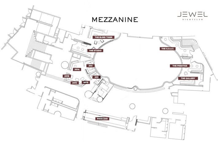 Mezzanine Table Map
