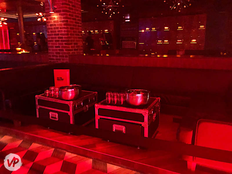 Photo of OTR dance floor tables