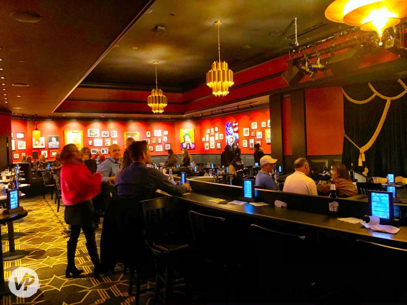 A photo of the chairs and barstools inside the club
