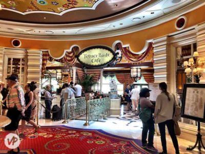 The entrance to Terrace Pointe Cafe at the Wynn