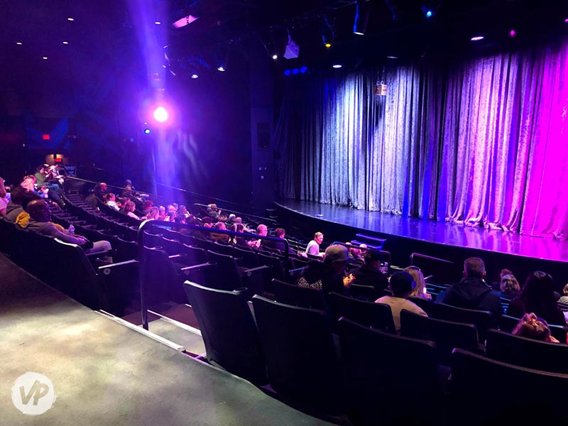 A photo showing the Premium VIP and VIP seats at the Nathan Burton Vegas show