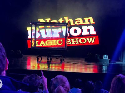 Nathan Burton Comedy Magic show logo