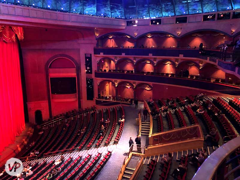 A photo of the O Theater at the Bellagio Hotel