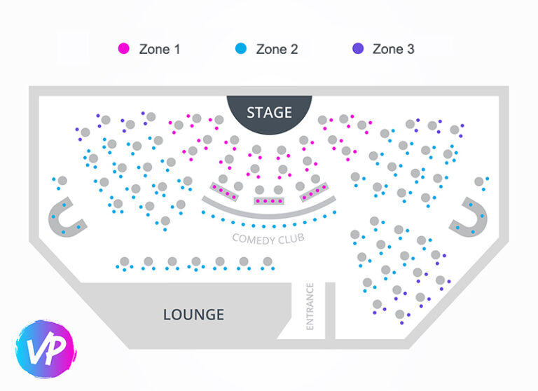 Brad Garrett Comedy Club Seating Chart (2024) - Vegas Primer