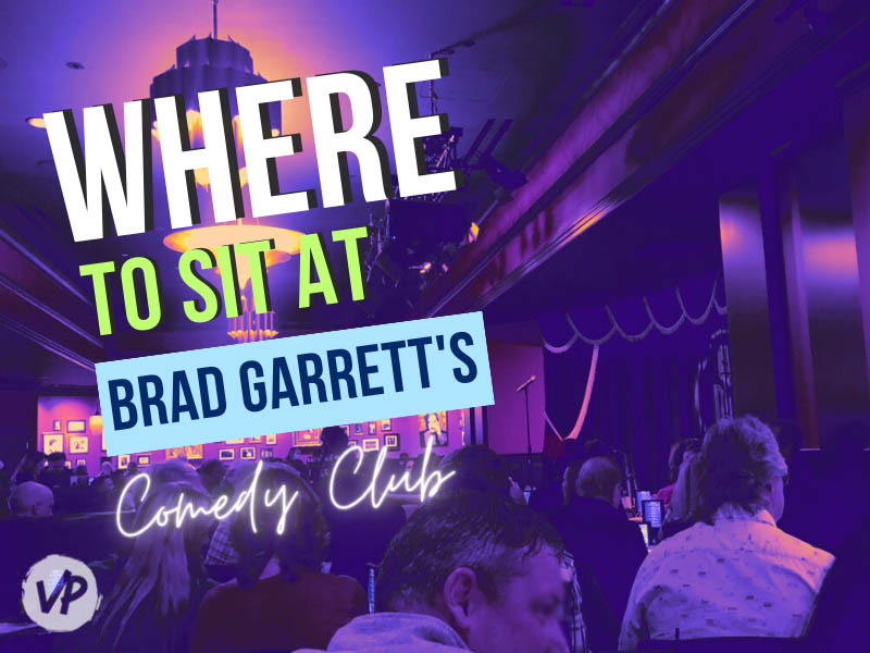Where to sit at Brad Garrett's Club