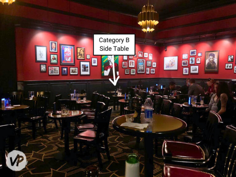 Brad Garrett Comedy Club Seating Chart (2023) Vegas Primer