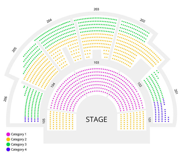 Best Seats for Mystere & Seating Chart - Vegas Primer