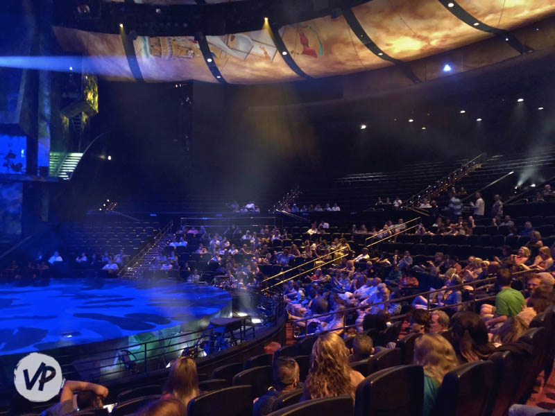 A photo of the Mystere Theater at Treasure Island