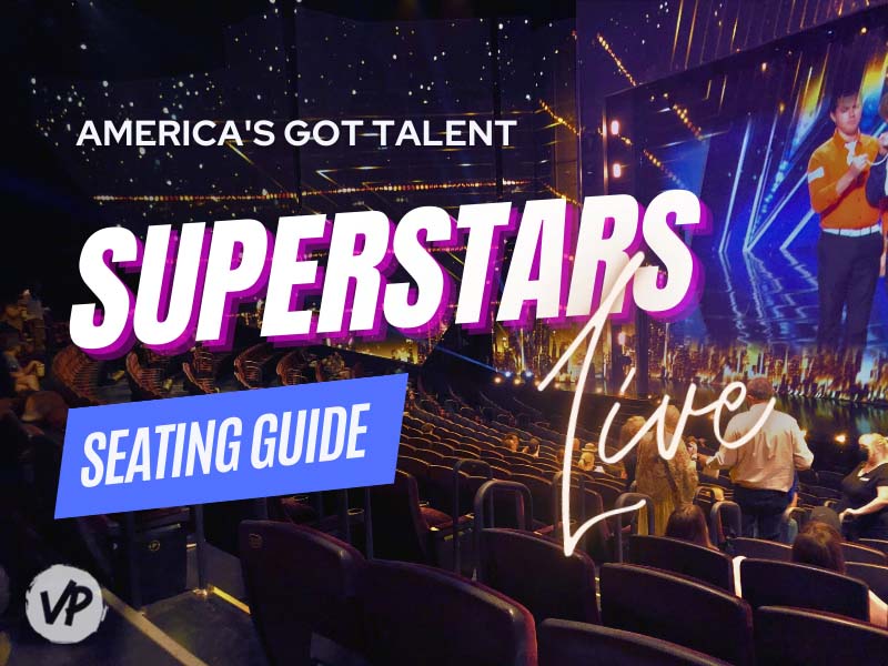 America s Got Talent Las Vegas Seating Chart Vegas Primer