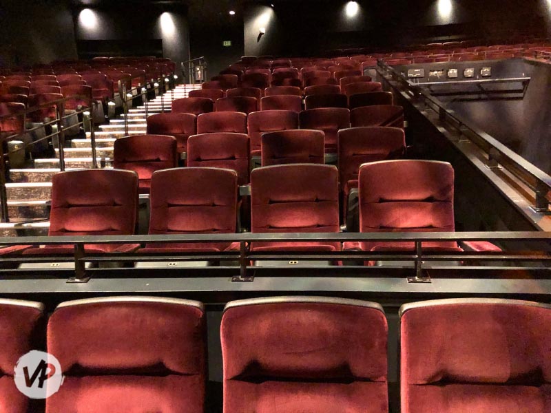 Photo of section 204 on the upper level of the theater