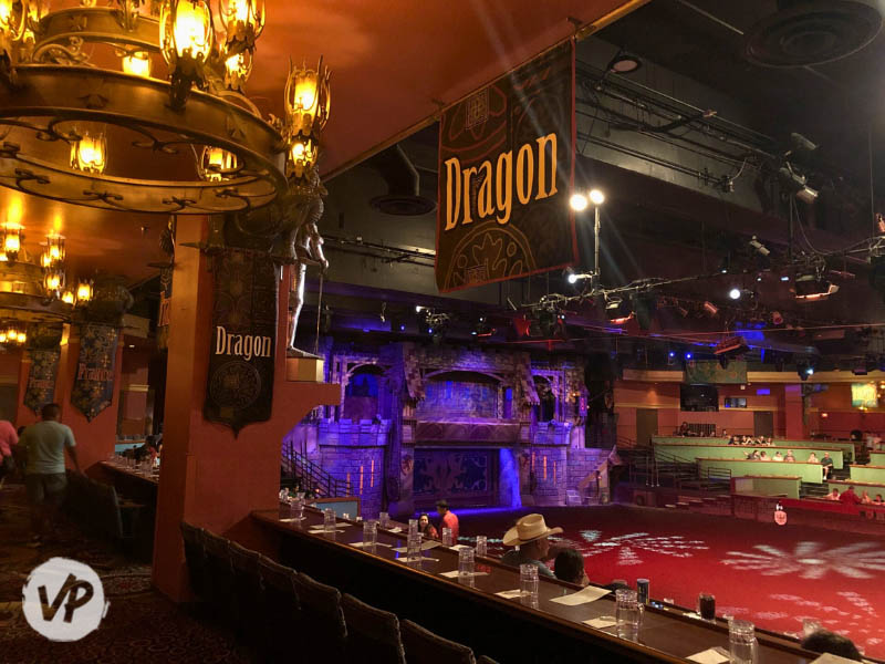 A photo of the Dragon section