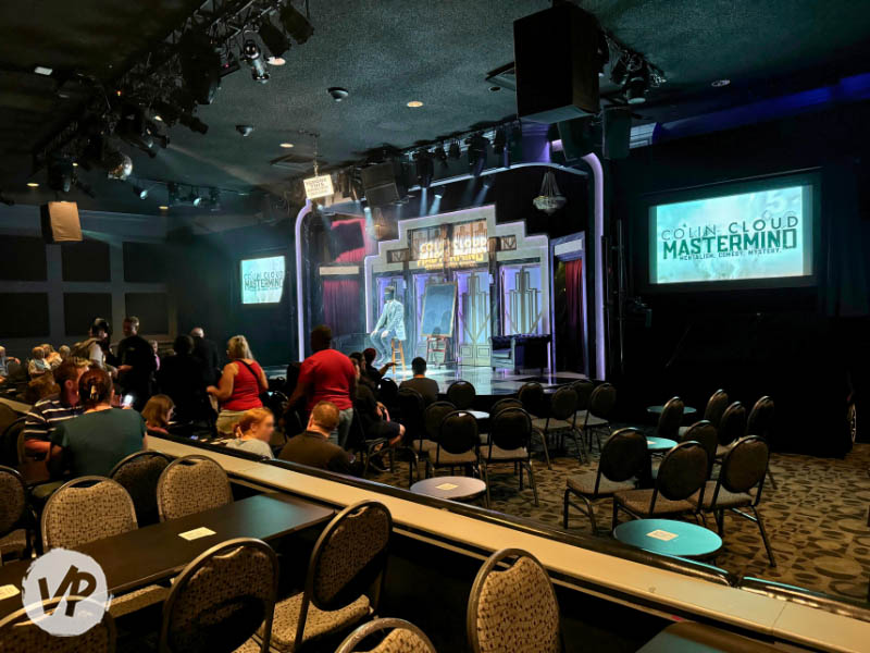 A picture of the Mastermind theater at Harrah's Las Vegas