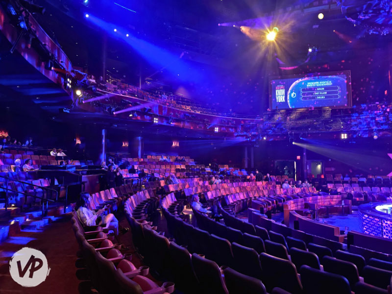 A photo of the upper and lower levels in the theater